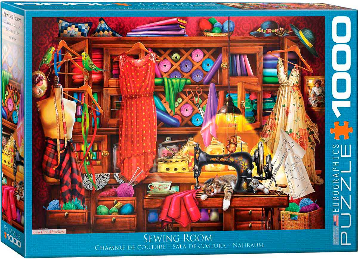 Puzzle Kit de costura, 6 000 peças