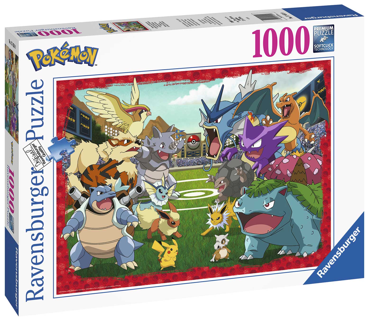 Puzzle Pokemon 1000 Peças