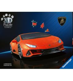Ravensburger Lamborghini Huracan Evo 3D Puzzle 158 peças Ravensburger Lamborghini Huracan Evo 3D Puzzle 158 peças