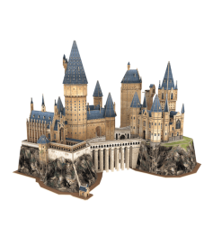 3D Puzzle World Marcas Harry Potter Castelo de Hogwarts