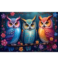 Puzzle Alipson Corujas E Noite Encantada 1000 Peças Puzzle Alipson Corujas E Noite Encantada 1000 Peças