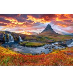 Puzzle Alipson Cascata de Kirkjufellsfoss, Islândia de 500 Peças