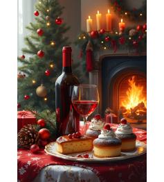 Puzzle Alipson Doces Momentos De Natal de 500 Peças Puzzle Alipson Doces Momentos De Natal de 500 Peças