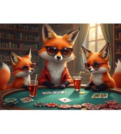 Puzzle Alipson Jogo das Raposas de 500 Peças Puzzle Alipson Jogo das Raposas de 500 Peças