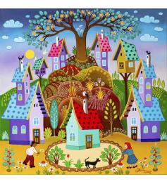 Puzzle Alipson Jardim Comunitário Mágico de 1000 Peças Puzzle Alipson Jardim Comunitário Mágico de 1000 Peças