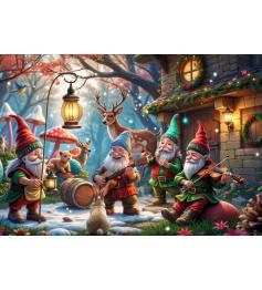 Puzzle Alipson Natal Encantado Na Floresta 1000 Peças Puzzle Alipson Natal Encantado Na Floresta 1000 Peças