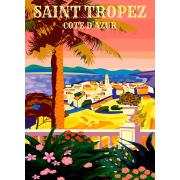 Puzzle Alipson Saint,Tropez , Côte d'Azur de 1500 Peças