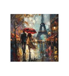 Puzzle Anatolian Amor em Paris, Formato Quadrado 1000 Pçs