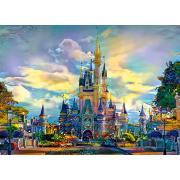 Puzzle Bluebird Castelo Disney World Orlando de 1000 Pçs