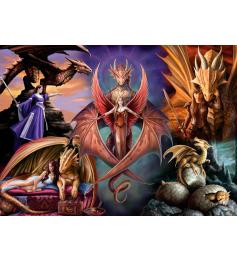 Puzzle Bluebird Bolsa Dragon de 1000 Peças