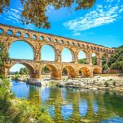 Puzzle Bluebird Le Pont du Gard de 1000 peças