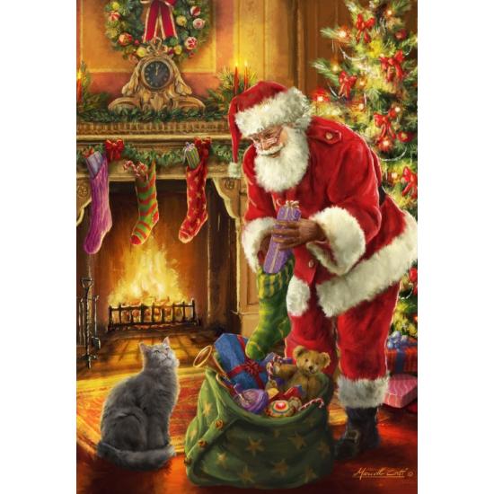 Puzzle Bluebird Papai Noel Chegou de 1000 Peças Puzzle Bluebird Papai Noel Chegou de 1000 Peças