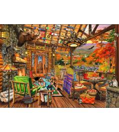 Puzzle Bluebird Varanda Adirondack 2000 Peças