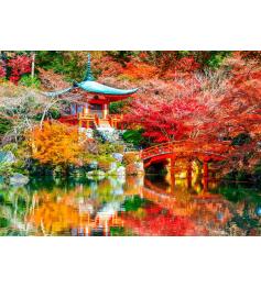 Puzzle Bluebird Templo Daigo-ji em Automne, Quioto de 500 peças