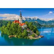 Puzzle Castorland Bled, Eslovênia de 500 peças