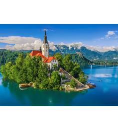 Puzzle Castorland Bled, Eslovênia de 500 peças