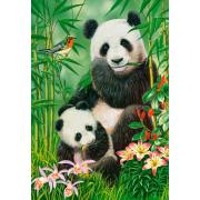 Puzzle Castorland Almoço Panda de 1000 Peças