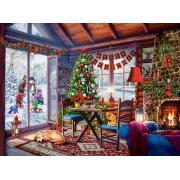 Puzzle Castorland Cabana de Natal 2.000 peças