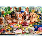 Puzzle Castorland Sobremesa de Cachorrinhos 1000 peças