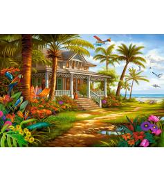 Puzzle Castorland Casa Das Palmeiras 1500 peças