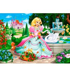 Puzzle Castorland Princesa com Cisne de 60 peças
