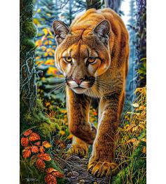 Puzzle Castorland Puma na floresta 1500 peças