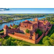 Puzzle Castorland Vista do Castelo de Malbork, Polônia de 500 pe