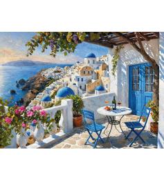 Puzzle Cherry Pazzi Blues de Santorini 1000 peças