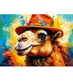 Puzzle Cherry Pazzi Senhor Camelo 500 peças Puzzle Cherry Pazzi Senhor Camelo 500 peças