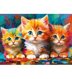 Puzzle Cherry Pazzi Três Pequenos Corações 500 peças Puzzle Cherry Pazzi Três Pequenos Corações 500 peças