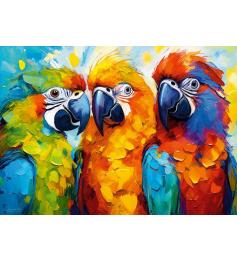 Puzzle Cherry Pazzi Trio Tropical 500 peças Puzzle Cherry Pazzi Trio Tropical 500 peças