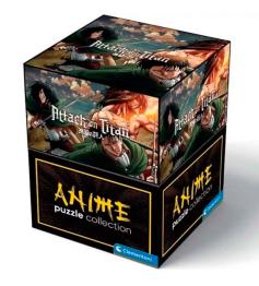 Puzzle Clementoni Anime Cube Attack on Titan de 500 Pçs