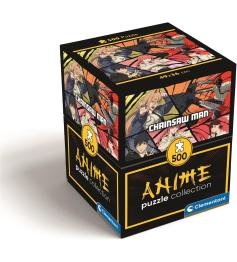 Puzzle Clementoni Anime Cube Chainsaw Man 2 de 500 Pçs Puzzle Clementoni Anime Cube Chainsaw Man 2 de 500 Pçs