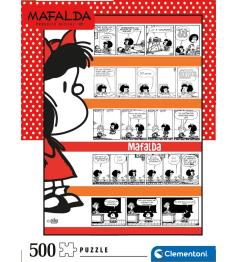 Puzzle Clementoni Mafalda Quadrinhos 500 Peças