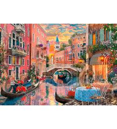 Puzzle Clementoni Romântico Pôr do Sol em Veneza 6000 Peças