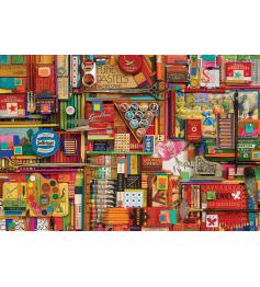 Puzzle de 2.000 peças com itens vintage de Cobble Hill
