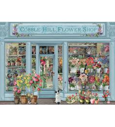 Puzzle de 1000 peças para loja de flores de Cobble Hill P