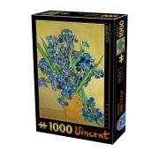 Vaso de lírios puzzle D-Toys 1000 peças