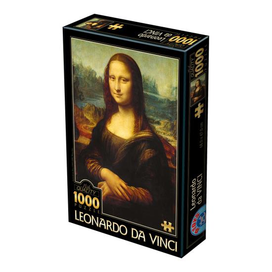 Puzzle CLEMENTONI Leonardo: Gioconda (1000 Peças)