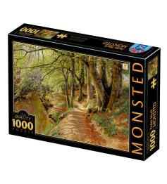 Puzzle D-Toys Um Dia de Primavera na Floresta 1000 Peças