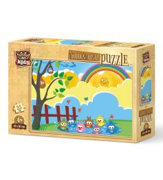 Puzzle de Madeira Art Puzzle Hora do banho 25 Pç