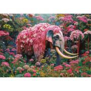 Puzzle Educa Elefante Floral 1000 peças