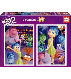 Puzzle Educa Inside Out 2 de 2 x 500 peças