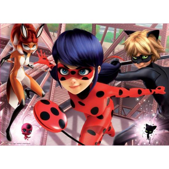 Ravensburger Puzzle - Miraculous - Ladybug und Cat Noir - 3 x 49