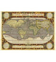 Puzzle Educa Mapa do Mundo Antigo de 2000 Peças