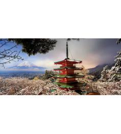 Educa Monte Fuji e Chureito Pagoda Puzzle, Japão 3000 Peças