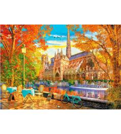 Puzzle Educa Outono em Notre Dame 1000 peças
