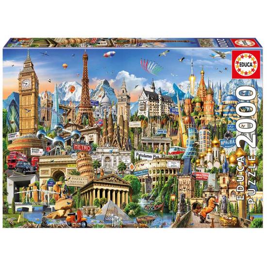 Puzzle store 2000 piezas