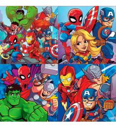 Puzzle progressivo Educa Super Hero Adventures 12+16+20+2