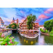 Puzzle Enjoy Esslingen am Neckar, Alemanha de 1000 Peças